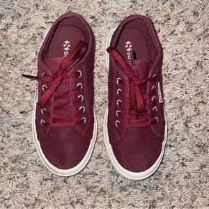Kids Jcot superga‎ maroon shoes